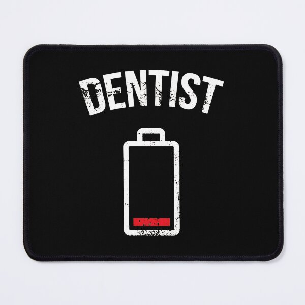 Item preview, Dentist Low Battery Tired Funny Graphic designed and sold by ironsumjindra.