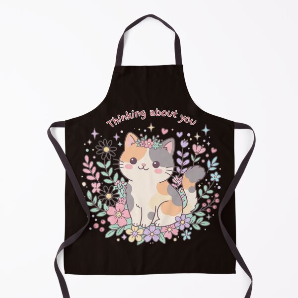 Item preview, Thinking About You Cute Calico Cat designed and sold by Xyshope.
