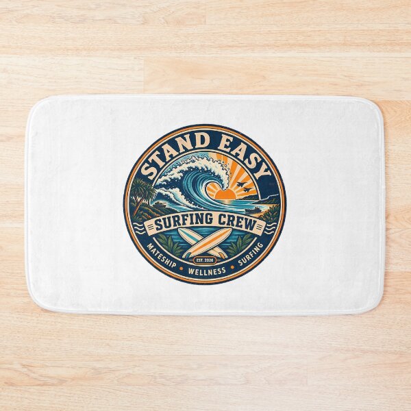 Item preview, Stand Easy Veteran Surf Club Logo Sunshine Coast - Craig'S Retro Variant designed and sold by baleigh-mallon.
