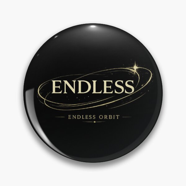 Item preview, Endless Orbit – Celestial Luxury Typography designed and sold by rigelcreation.
