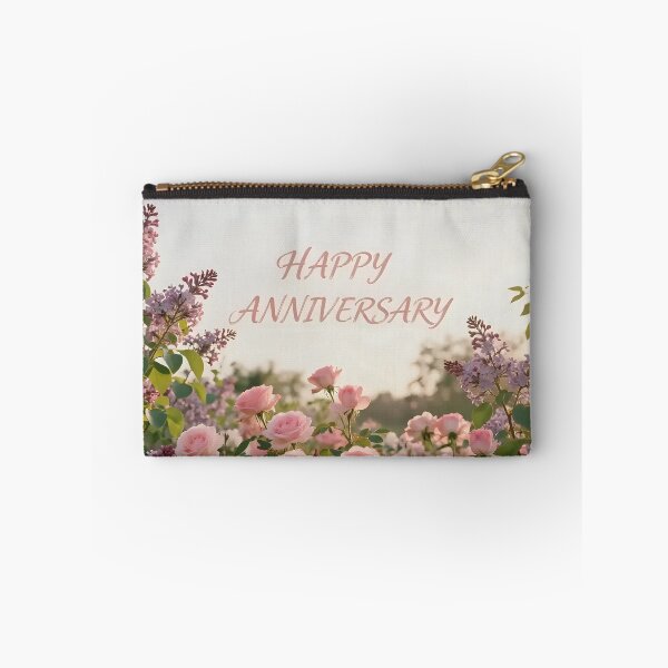 Item preview, Happy Anniversary – Romantic Spring Garden Love designed and sold by Nomad-Maynard.