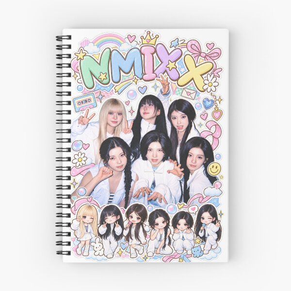 Item preview, NMIXX Heavy Serenade Sticker Art – Kpop Group Fanmade Merch designed and sold by Valereekmerch.