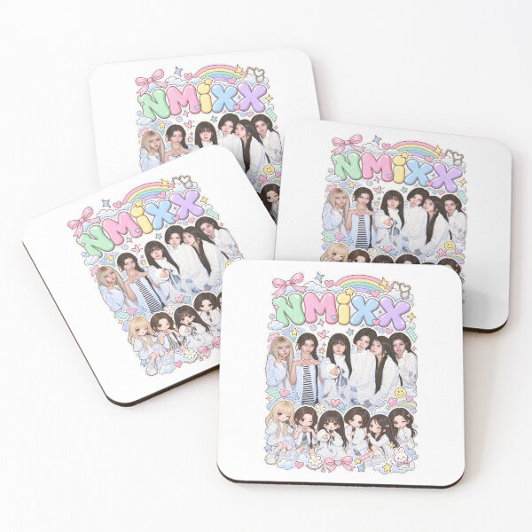 Item preview, NMIXX Pastel Fanart – Heavy Serenade Era Cute Kpop Design designed and sold by Valereekmerch.