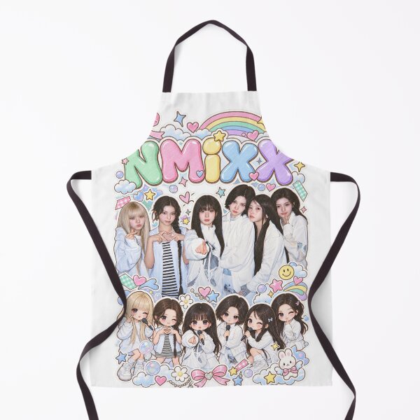 Item preview, NMIXX Pastel Fanart – Heavy Serenade Era Cute Kpop Design designed and sold by Valereekmerch.