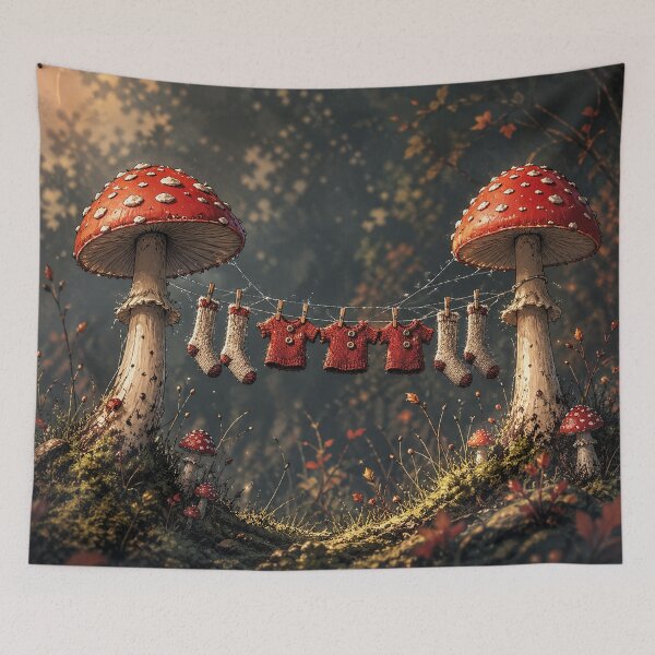 Item preview, Gnomecore Aesthetic: Gnome's Laundry Day designed and sold by bapupa.