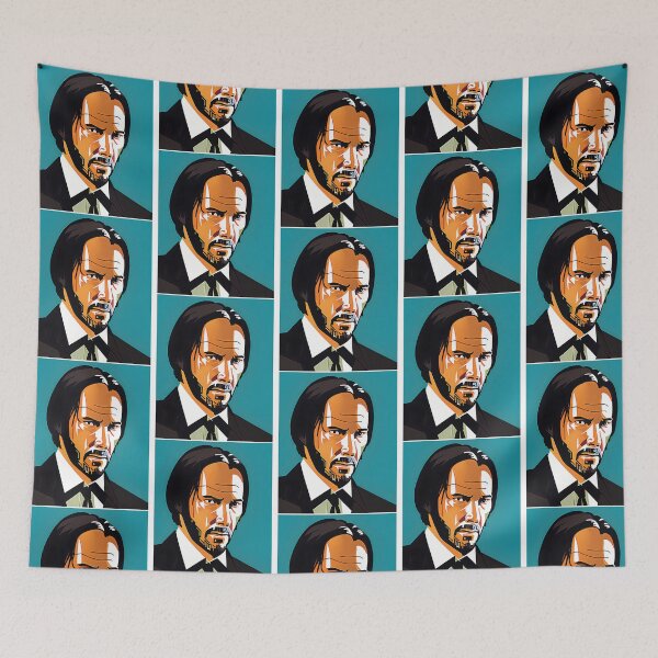 Item preview, Artist James Carter Keanu Reevesthe Man Behind The Myth Of John Wick designed and sold by garibay-wendiex.
