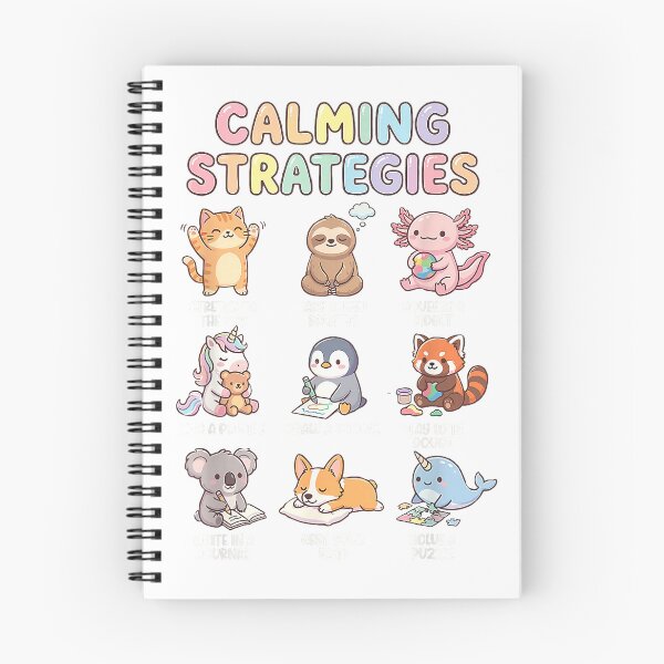 Item preview, Calming Strategies T-Shirt designed and sold by MaLhari-Market.