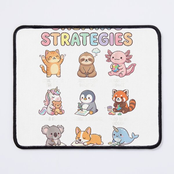 Item preview, Calming Strategies T-Shirt designed and sold by MaLhari-Market.