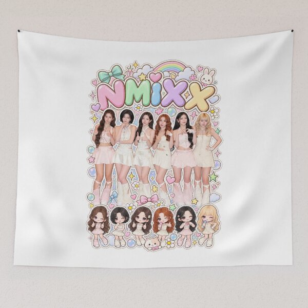 Artikelvorschau, NMIXX NSWER Sammler-Kunst – Heavy Serenade Kpop Fandesign entworfen und verkauft von Valereekmerch.