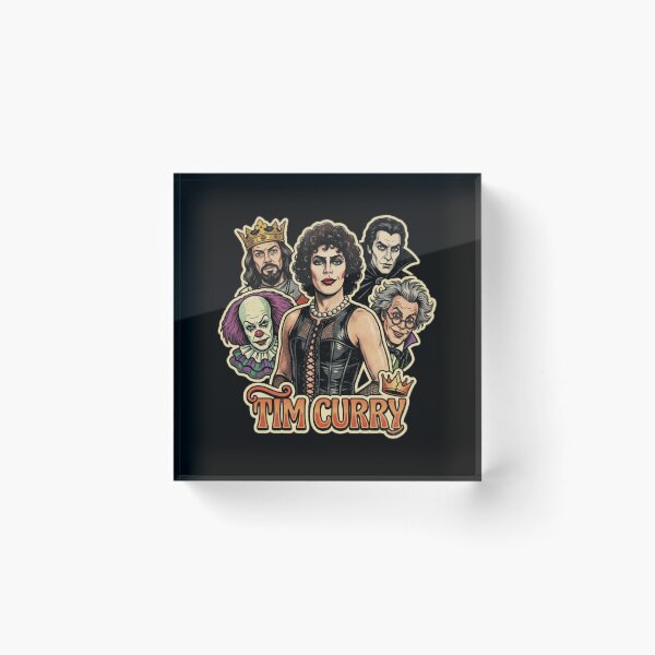 Item preview, Hilarious Tim Curry Movie Character  -  Frank N Furter Red Lips, RIP Tim Curry Memorial, 1946 2026 Tim Curry Tribute, The Rocky Horror Picture Show designed and sold by MaryBecky.