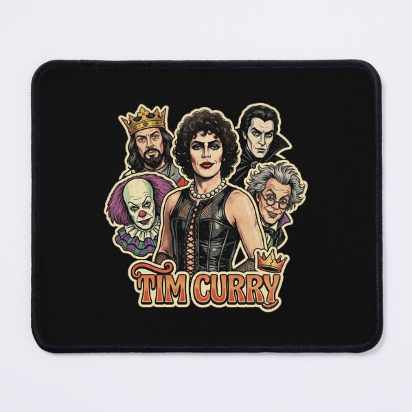 Item preview, Hilarious Tim Curry Movie Character  -  Frank N Furter Red Lips, RIP Tim Curry Memorial, 1946 2026 Tim Curry Tribute, The Rocky Horror Picture Show designed and sold by MaryBecky.