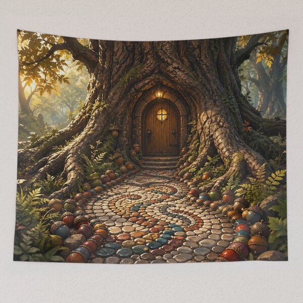Item preview, Gnomecore Aesthetic: Pebble Mosaic designed and sold by bapupa.