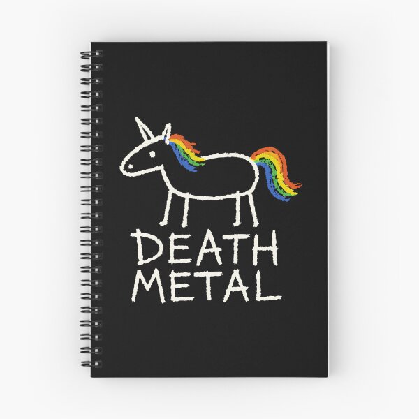 Item preview, Funny Unicorn Death Metal  Rainbow Metalhead Tee designed and sold by loera-emelina.