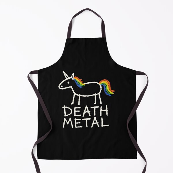 Artikelvorschau, Lustiges Einhorn-Death-Metal-Regenbogen-Metalhead-T-Shirt entworfen und verkauft von loera-emelina.