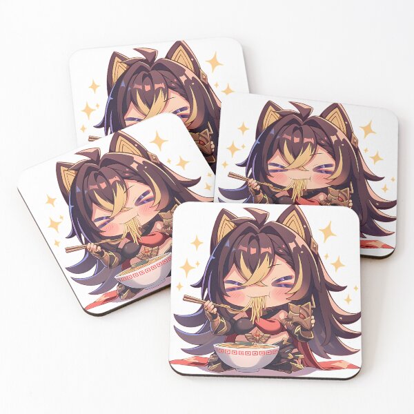 Item preview, Dehya Chibi Spicy Ramen Power Slurp designed and sold by keatnybolho.