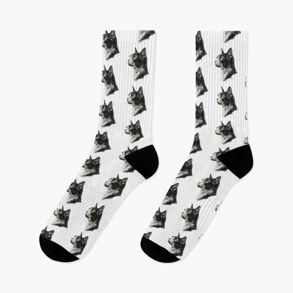 Item preview, Cat | Black & White Cat | Minimal Pet Aesthetic Art designed and sold by Mandayartstudio.