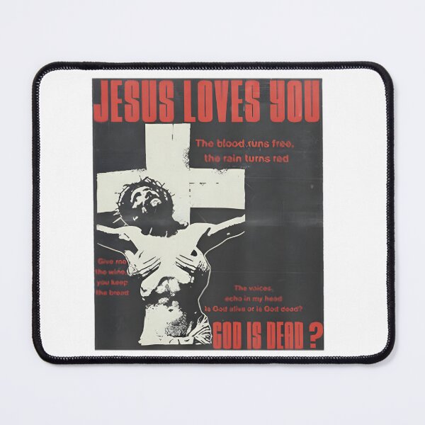 Item preview, Vintage Jesus Loves You Art Print | ⭐⭐⭐⭐⭐ Best Seller designed and sold by UnicornFansk.