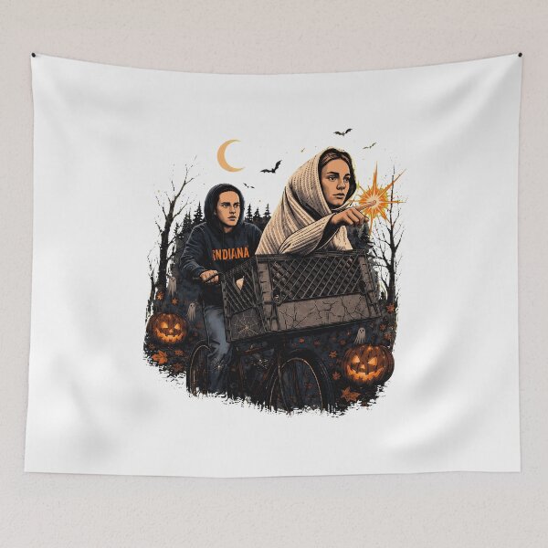 Item preview, Spooky Halloween Bicycle Adventure Art designed and sold by JyzelleAgoro99.