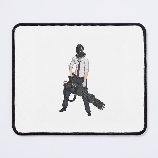 Item preview, Badass Hitman With Gatling Gun designed and sold by garibay-wendiex.