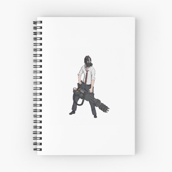 Item preview, Badass Hitman With Gatling Gun designed and sold by garibay-wendiex.