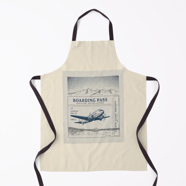 Item preview, Vancouver Vintage DC‑3 Mid‑Century Travel Stamp designed and sold by stickercuffs.