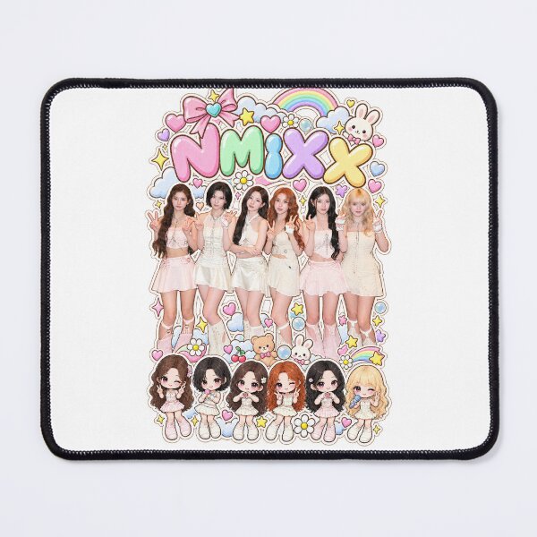 Item preview, NMIXX Cute Kpop Merch Design – Heavy Serenade Fanart designed and sold by Valereekmerch.