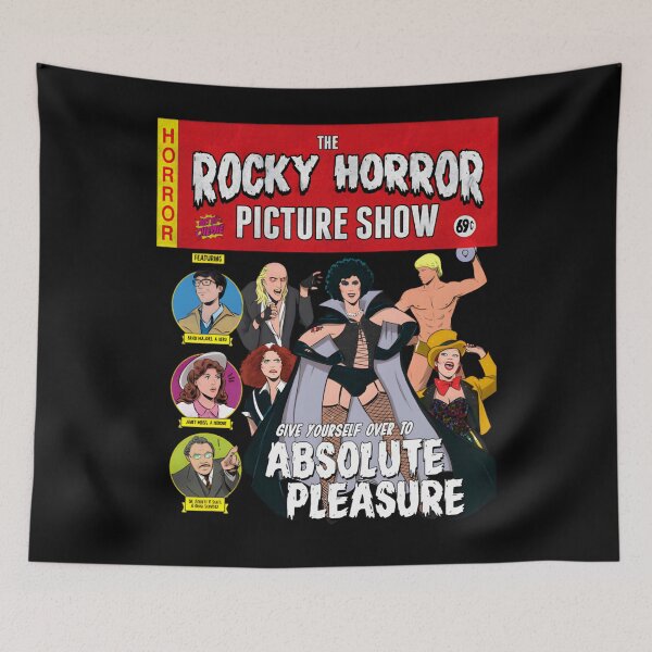 Item preview, Rocky Horror Picture Show Comic Book - Frank N Furter Red Lips, RIP Tim Curry Memorial, 1946 2026 Tim Curry Tribute, The Rocky Horror Picture Show designed and sold by MaryBecky.