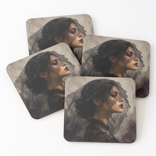 Item preview, Goth Girl: Romantic Lace Veil designed and sold by bapupa.