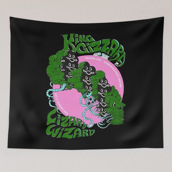 Item preview, king gizzard and lizard wizard designed and sold by FurrySketch.