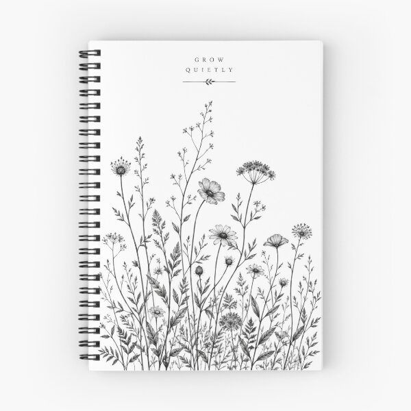 Item preview, Grow Quietly Botanical Illustration designed and sold by CodePaws Creations.
