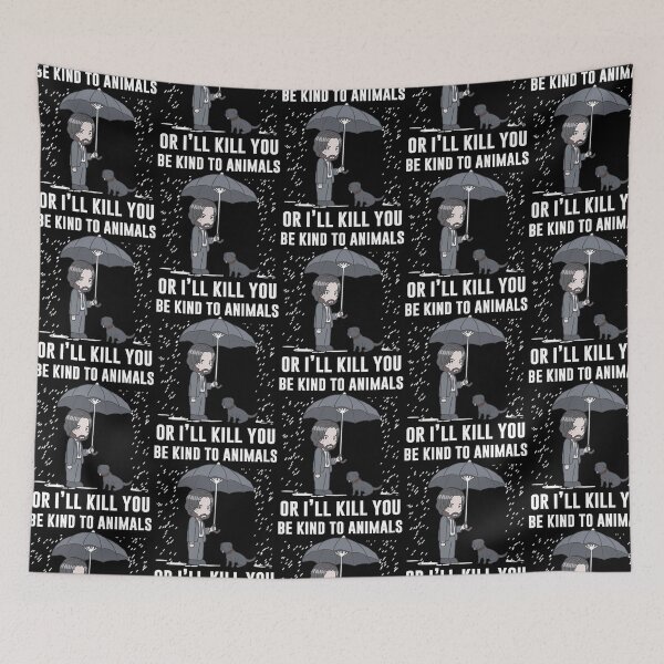 Item preview, Be Kind To Animals Or I'Ll Kill You designed and sold by garibay-wendiex.