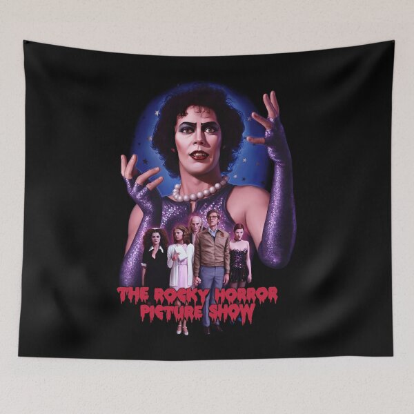 Item preview, Rocky Horror Picture Show Vintage Movie - Frank N Furter Red Lips, RIP Tim Curry Memorial, 1946 2026 Tim Curry Tribute, The Rocky Horror Picture Show designed and sold by MaryBecky.