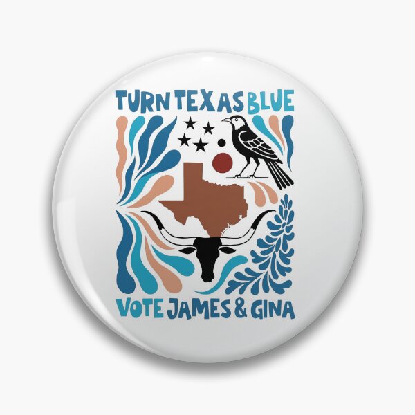Item preview, Turn Texas Blue Vote James Talarico Gina Hinojoas Vote designed and sold by gidel-sales.