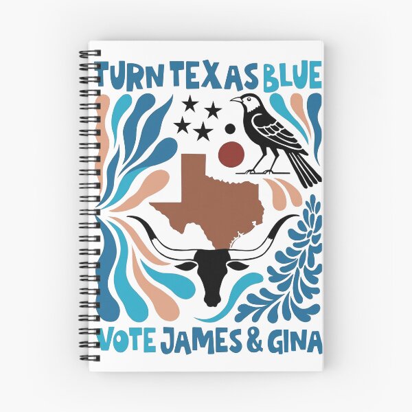 Item preview, Turn Texas Blue Vote James Talarico Gina Hinojoas Vote designed and sold by gidel-sales.