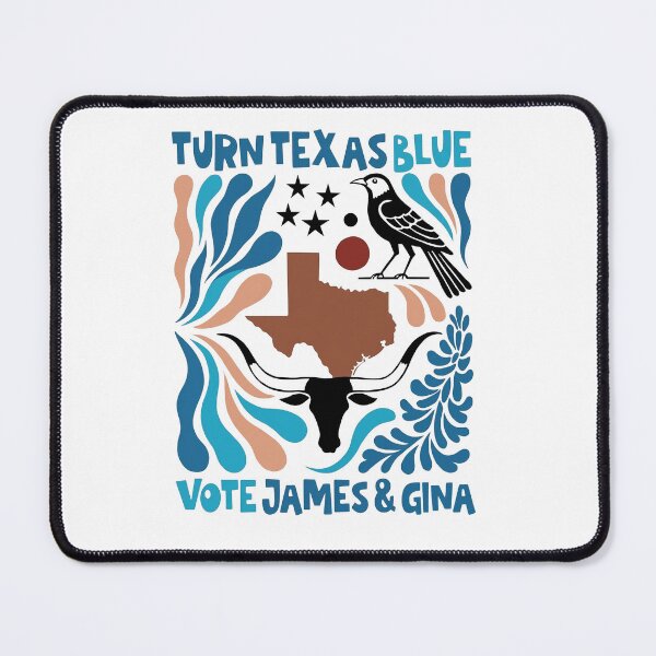 Item preview, Turn Texas Blue Vote James Talarico Gina Hinojoas Vote designed and sold by gidel-sales.