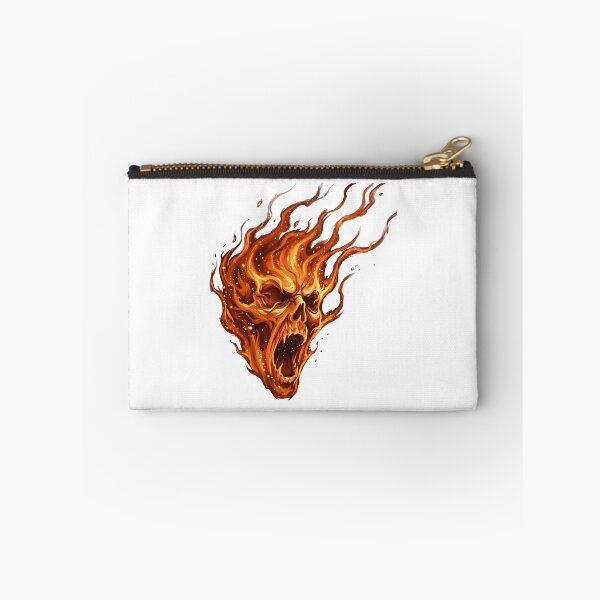 Item preview, Scary Halloween ghost face made of fire with screaming expression designed and sold by Marcu Ioachim.
