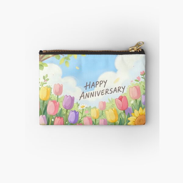 Item preview, Happy Anniversary – Romantic Spring Garden Love designed and sold by Nomad-Maynard.