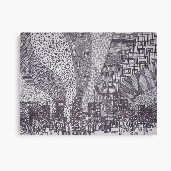 Doodle 4 Canvas Print