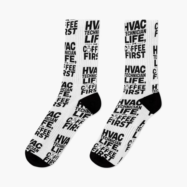 Item preview, HVAC Technician Life Coffee First Funny Heating Air Conditioning Tradesman Typography designed and sold by raedattia.