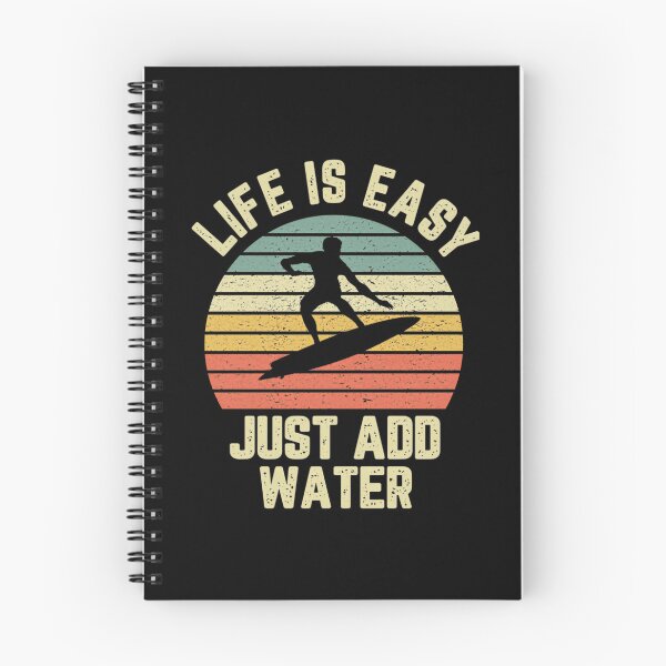 Item preview, Surfing Life Is Easy Just Add Water Cool Surfer designed and sold by baleigh-mallon.