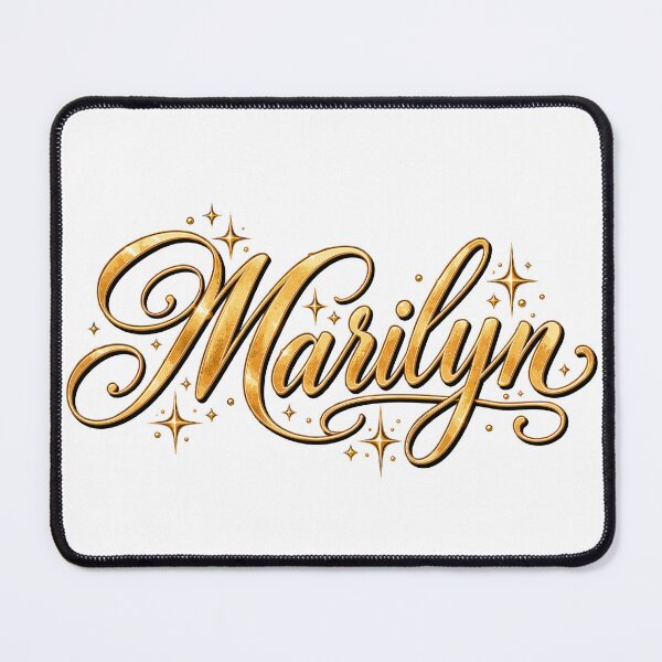 Item preview, Marilyn Name | Elegant Gold Script Personalized | Glam Name designed and sold by ZIGLWORKS.