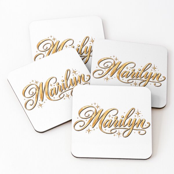 Item preview, Marilyn Name | Elegant Gold Script Personalized | Glam Name designed and sold by ZIGLWORKS.