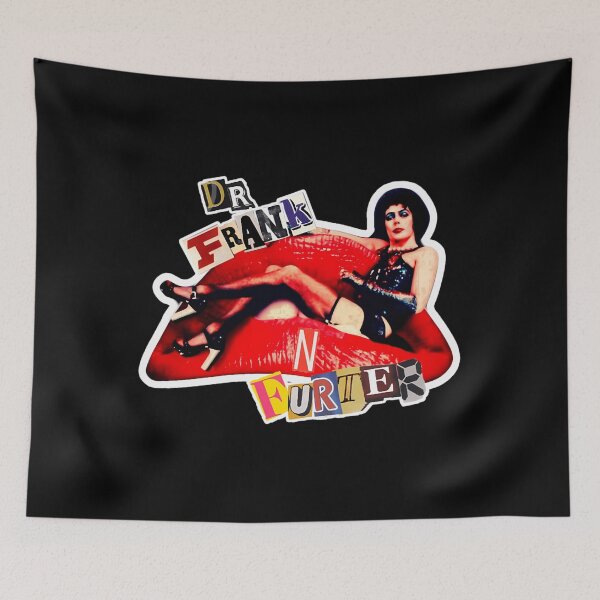 Item preview, Frank N Furter Red Lips, RIP Tim Curry Memorial, 1946 2026 Tim Curry Tribute, The Rocky Horror Picture Show designed and sold by MaryBecky.