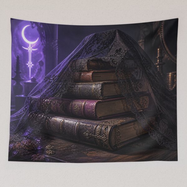 Item preview, Gothcore: Midnight Lace Veil designed and sold by bapupa.