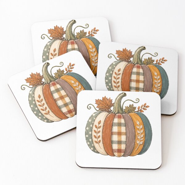 Item preview, Watercolor Autumn Pumpkin Fall Harvest Cozy Farmhouse Vintage Design designed and sold by CatiaStudioArt.