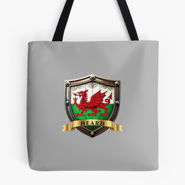 Item preview, Heard Welsh Heritage Crest Shield designed and sold by Highlandkings.