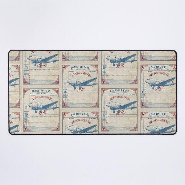 Item preview, Toronto Vintage DC‑3 Mid‑Century Travel Stamp designed and sold by stickercuffs.