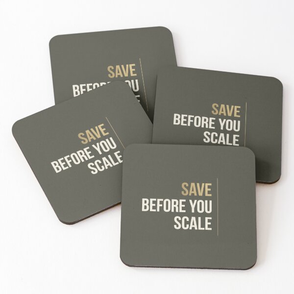 Item preview, Save Before You Scale Finance Quote designed and sold by Zaramodo.
