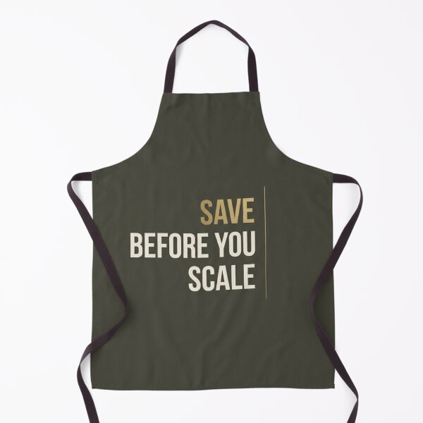Item preview, Save Before You Scale Finance Quote designed and sold by Zaramodo.