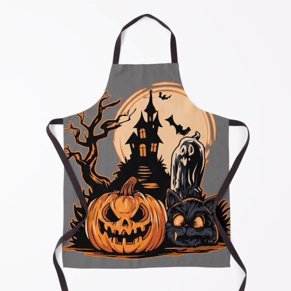 Item preview, Crazy Cat Spooky Pumpkin Halloween designed and sold by RichardRags.